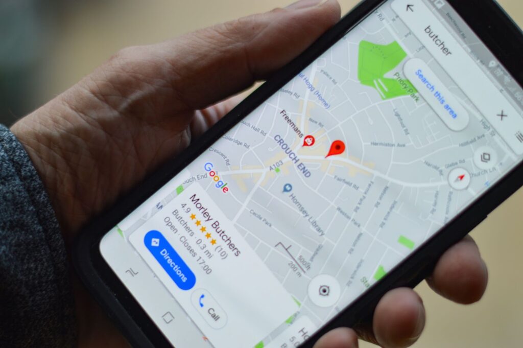 Google my business listing