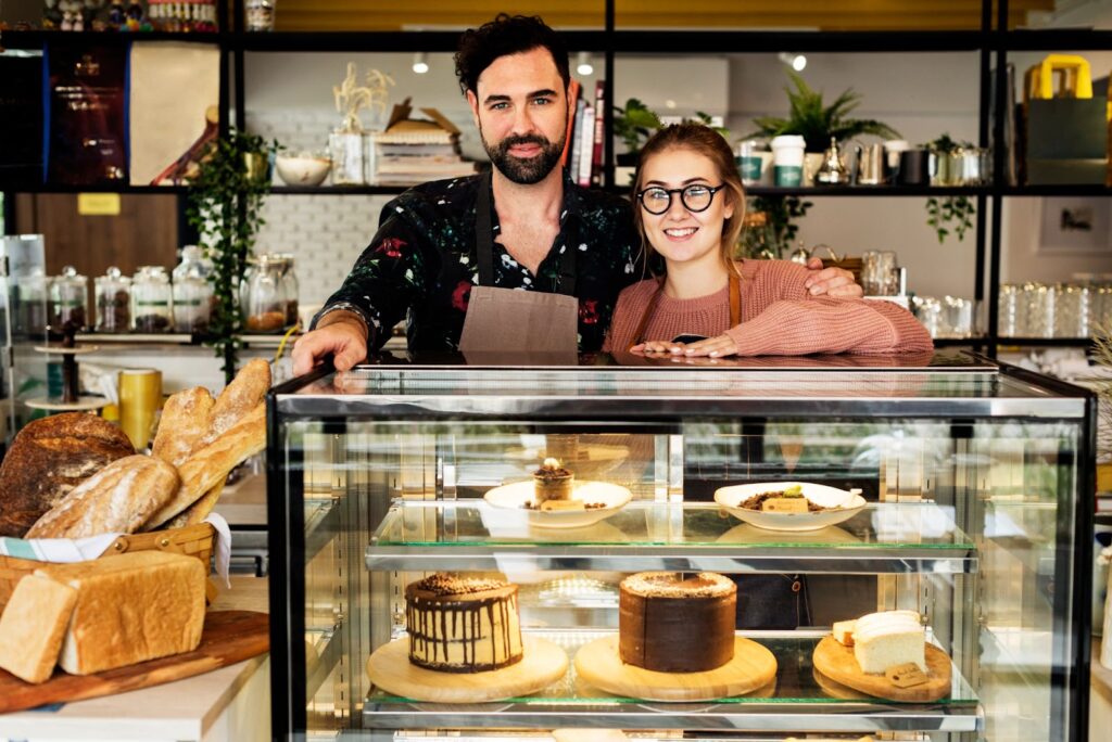 owners of a small bakery
