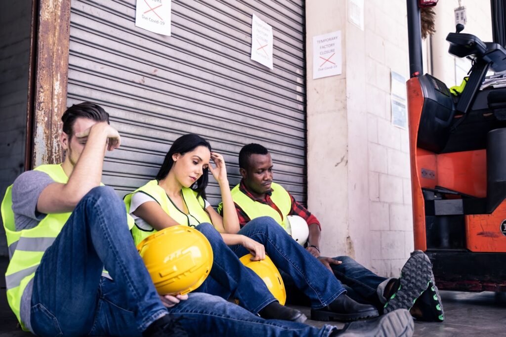 overworked and demoralized employees